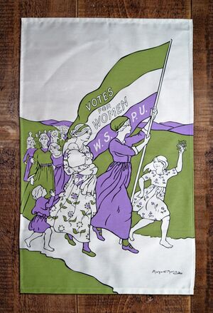 Women's March tea towel - Paño Cocina