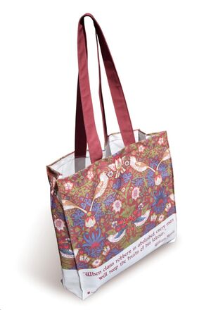 William Morris Strawberry Thief tote bag