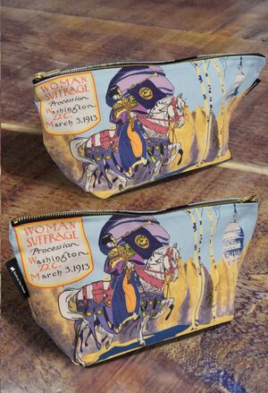 Washington Suffrage premium wash bag - Neceser