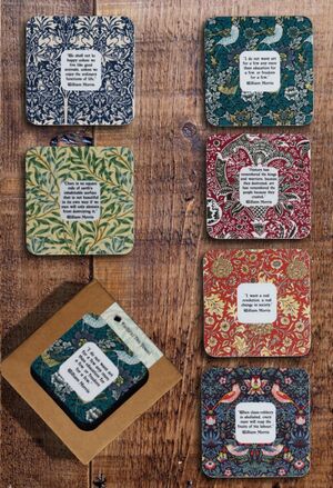 William Morris Radical coaster collection, set of 6