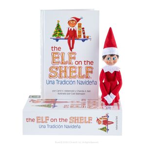 The Elf on the Shelf (cuento + muñeco niño)