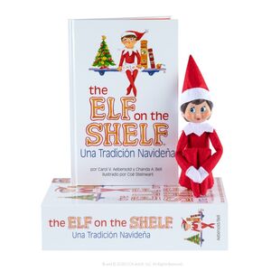The Elf on the Shelf (cuento + muñeco niña)
