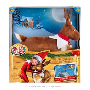 The Elf on the Shelf (Cuento + peluche reno)