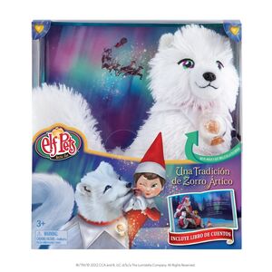 The Elf on the Shelf (cuento + peluche zorro ártico)