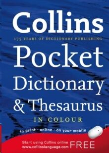 Collins Pocket Dictionary and Thesaurus