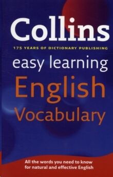 Collins Easy Learning English Vocabulary