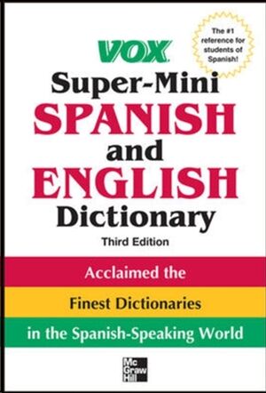 Vox Super-mini Spanish and English Dict.