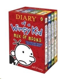 Diary of a Wimpy Kid - Box of 4 Books