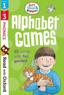 Read with Oxford: Stages 1-3: Biff, Chip and Kipper: Alphabet Games Flashcards