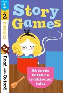 Read with Oxford: Stages 1-2: Phonics Story Games Flashcards