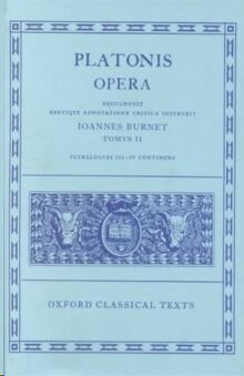 Platonis Opera Vol. II