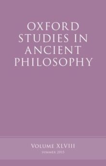 Oxford Studies in ancient philosophy - Vol. 48