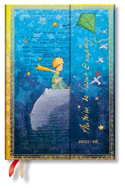 Agenda 2026 13 Meses / Saint-Exupéry, El principito - Colección Manuscritos Bellos / Midi