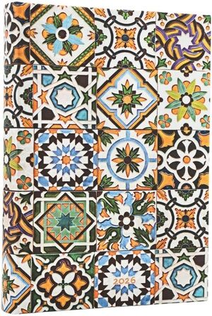 Agenda 2026 12 Meses / Oporto - Serie Azulejos Portugueses / Midi