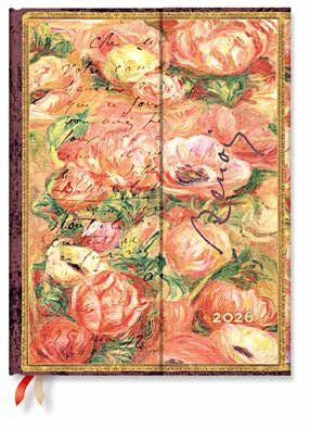 Agenda 2026 12 Meses / Renoir, Carta a Morisot (1892) - Colección Manuscritos Bellos / Ultra