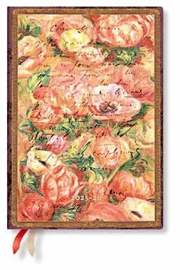 Agenda 2026 18 Meses / Renoir, Carta a Morisot (1892) - Colección Manuscritos Bellos / Midi Flexi