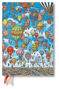 Agenda 2026 18 Meses / Festival de globos - Serie Pierre, el detective de laberintos / Midi Flexi
