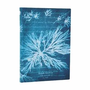 Cuaderno / Flores marinas - Serie Cianotipos de Anna Atkins/ Midi / Flexi