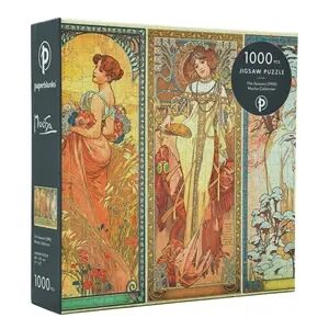 Puzle / Las estaciones (1900)- Colección Mucha