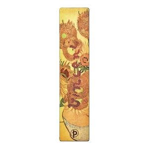 Marcapáginas/ Van Gogh, Los girasoles - Colección Manuscriptos Bellos