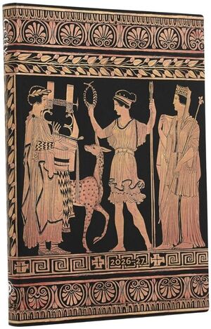 Agenda 2027 18 Meses / Reunión de Divinidades - Colección Ancient Greek Pottery / Midi Flexi