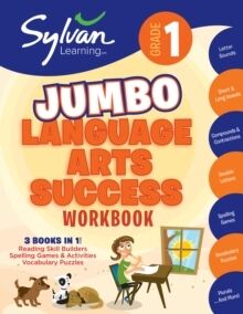 1st Grade Jumbo Language Arts Success Workbook : 3 Books In 1