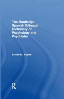 Dic. of Psychology and Psychiatry (esp-ing-esp)