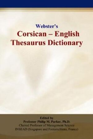 Webster's Corsican - English Thesaurus Dict.