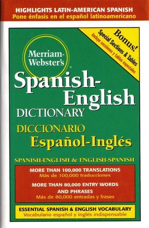 Merriam Webster's Spanish-English Dictionary