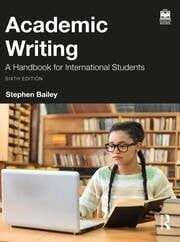 Academic Writing A Handbook for International Students