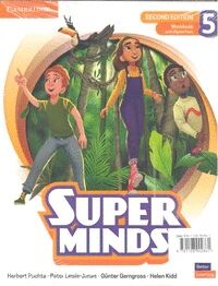 Super Minds Level 5 Workbook with Super Practice Book and Digital Pack