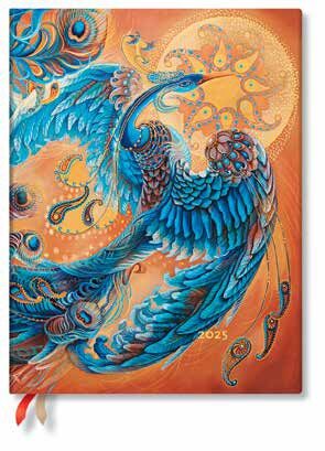 Agenda 2025 12 Meses / Pájaro de Cielo - Serie Aves de la Felicidad / Ultra Flexi