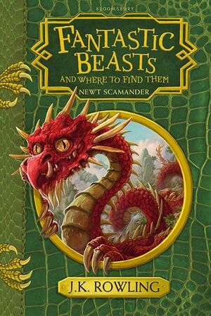 Fantastic Beasts and Where to Find Them-Hogwarts Library Book