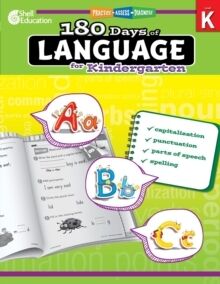 180 Days of Language for Kindergarten - Reading & Writing - Grade K