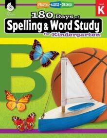 180 Days of Spelling and Word Study for Kindergarten - Reading - Grade K