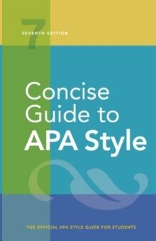 Concise Guide to APA Style