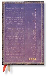 Agenda 2024 12 meses / Marie Curie, La Ciencia de la Radiactividad - Colección Manuscritos Bellos /