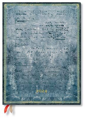 Agenda 2024 12 meses / Wilde, La Importancia de Llamarse Ernesto - Colección Manuscritos Bellos / Ul