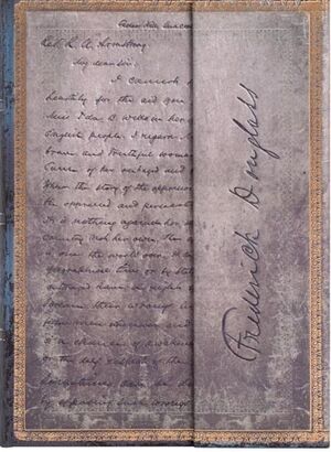 Manuscritos Bellos / Frederick Douglass, Carta a Favor de los Derechos Civiles