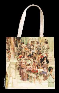 Bolsa de Algodón / Primavera - Serie Lawrence Alma-Tadema