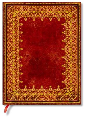 Cuaderno / Hoja de Oro - Colección Cuero Antiguo / Mini