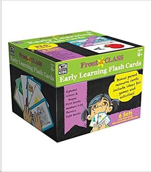 Early Learning Flash Cards, Ages 4 - 8 (Front of the Class) Cartas