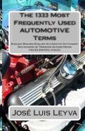 Diccionario de Términos Automotrices Bilingüe Ing-Esp
