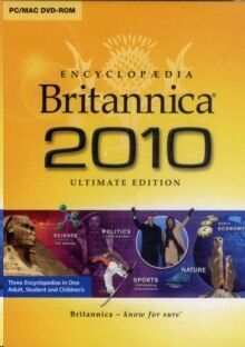 Encyclopedia Britannica DVD 2010