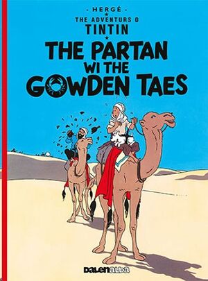 Tintin 09/The Partan Wi the Gowden (Escocés)