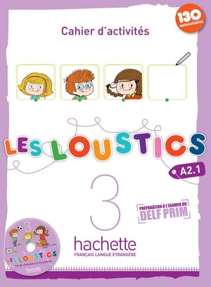 Les Loustics 3 - Cahier d'activites + CD Audio