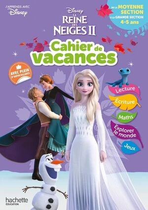 Cahier de Vacances - La Reine des Neiges II