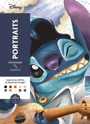 Coloriages Mystères Disney Portraits