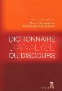 Dict. d'analyse du discours