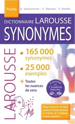 Dictionnaire des synonymes